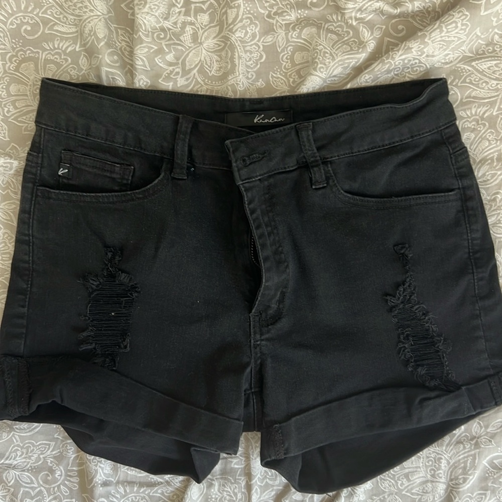 KanCan black stretchy shorts